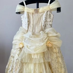 Disney Belle Deluxe Girls Princess Costume